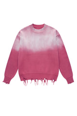 Свитер Pink Washed Gradient